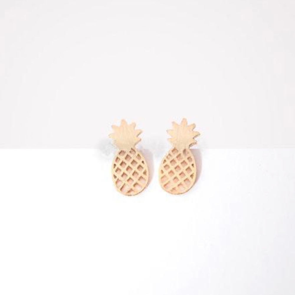 Personality Fruit Stud Earrings 🍍